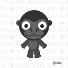 かわいいゴリラ15種類