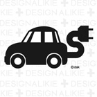 電気自動車マーク