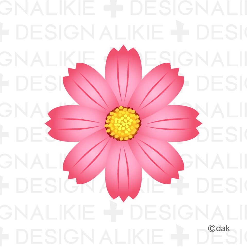clipart of cosmos flower - photo #13