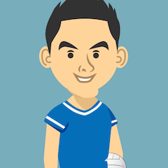 男子バレーボール選手