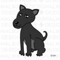黒い犬