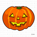 ハロウィンのパンプキン