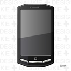 8角デザインのスマートフォン