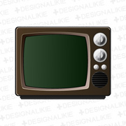昭和な昔のテレビ