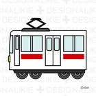 シンプルな電車