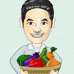 野菜農家の男性