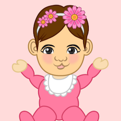 女の子の赤ちゃん