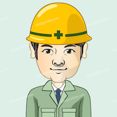 工事現場の作業員