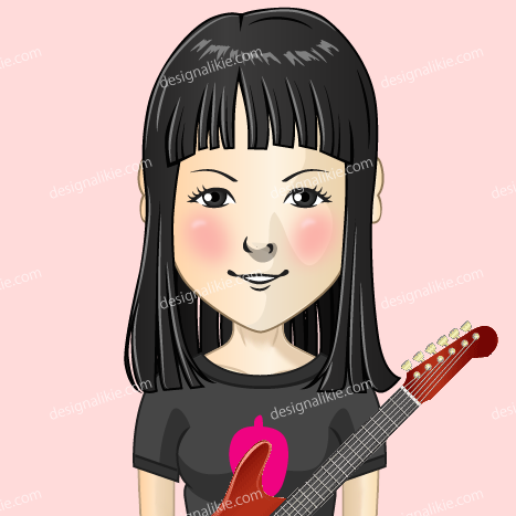 ギタリストの少女