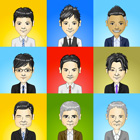サラリーマン世代別9人
