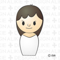 女性のピンアイコン